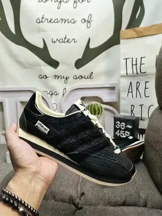 Adidas Spezial SPZL-002 Black Textured Upper Lifestyle Sneakers 5