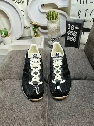 Adidas Spezial SPZL-002 Black Textured Upper Lifestyle Sneakers 10