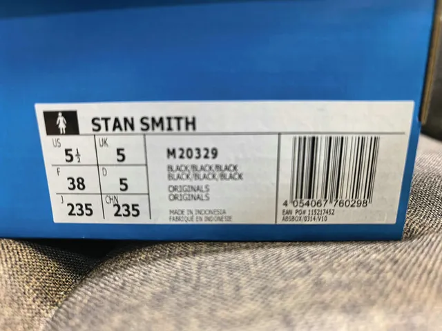 Adidas Stan Smith Black and Off-White Lifestyle Sneakers 2