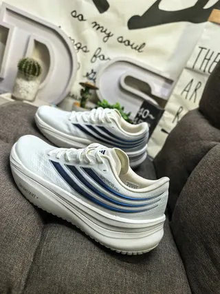 Adidas Supernova Dreamstrike White Gray Running Shoes 17