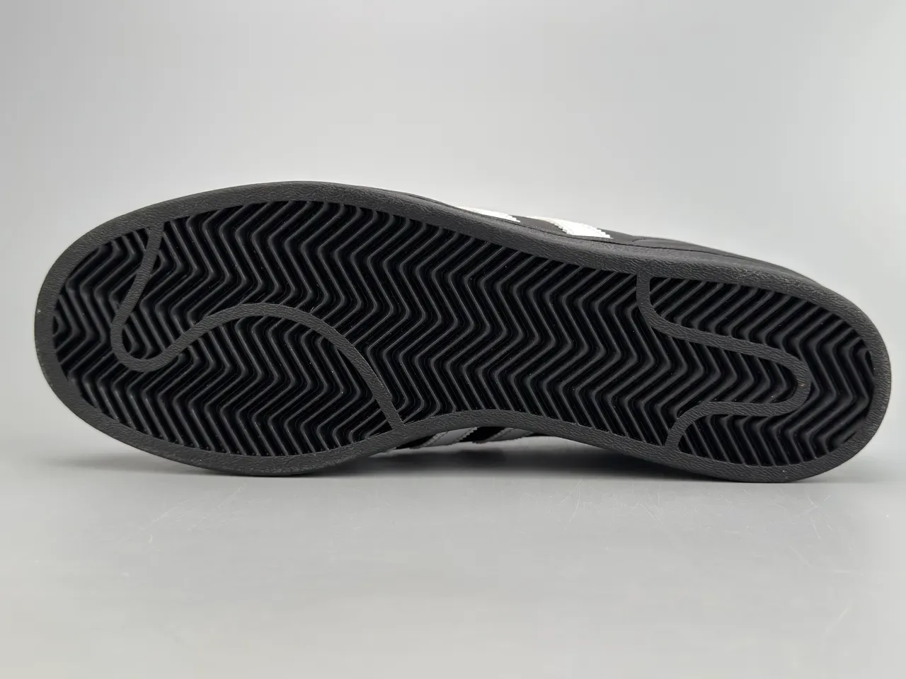 Adidas Superstar Black and White Lifestyle Sneakers 8
