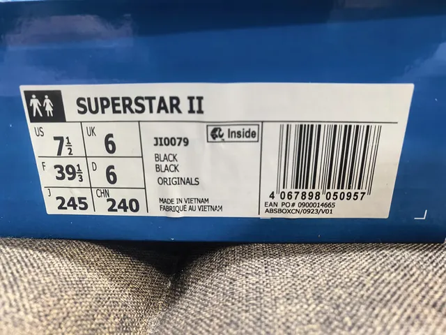 Adidas Superstar Black and White Lifestyle Sneakers 2