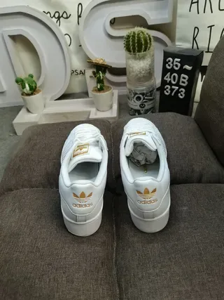 Adidas Superstar Black and White Lifestyle Sneakers 18