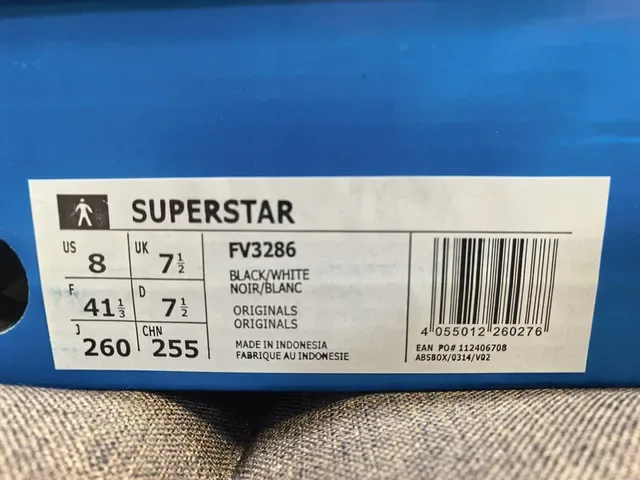 Adidas Superstar Black White Silver Lifestyle Sneakers 2