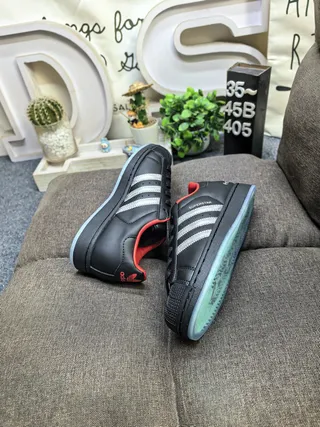 Adidas Superstar 可口可乐 黑红 生活款运动鞋 6