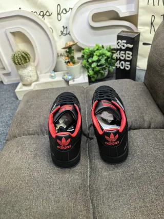Adidas Superstar 可口可乐 黑红 生活款运动鞋 8