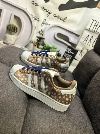 Adidas Superstar Deer-Print Lifestyle Sneakers 7