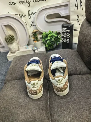 Adidas Superstar Deer-Print Lifestyle Sneakers 8