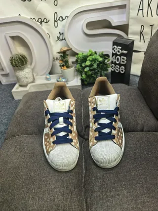 Adidas Superstar Deer-Print Lifestyle Sneakers 10