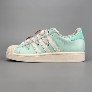 Adidas Superstar Mint Green Shell-Toe Lifestyle Sneakers