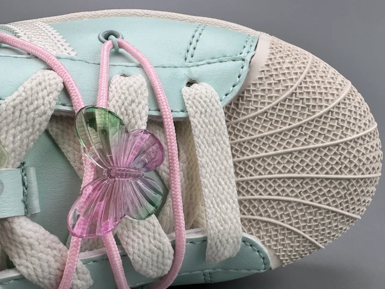 Adidas Superstar Mint Green Shell-Toe Lifestyle Sneakers 4