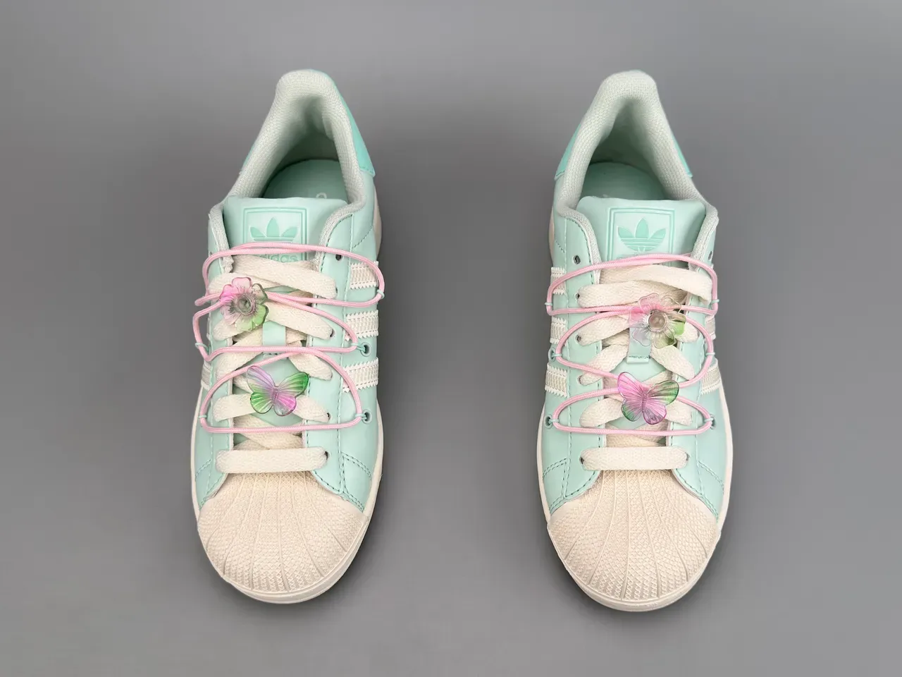 Adidas Superstar Mint Green Shell-Toe Lifestyle Sneakers 9