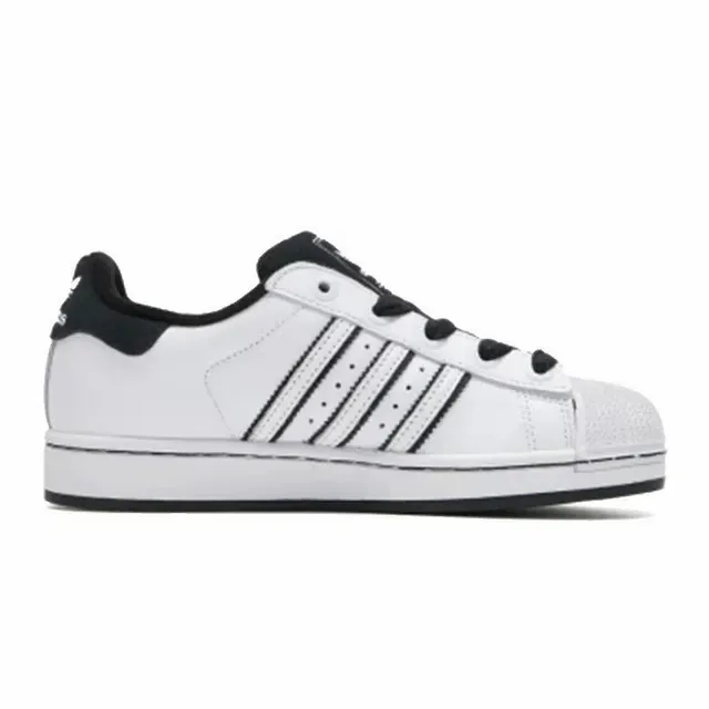Adidas Superstar White and Black Lifestyle Sneakers 8