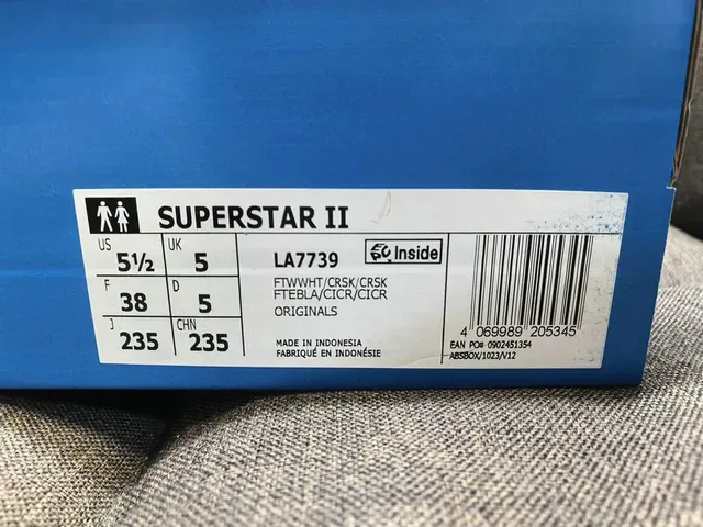 Adidas Superstar White and Metallic Silver Lifestyle Sneakers 2