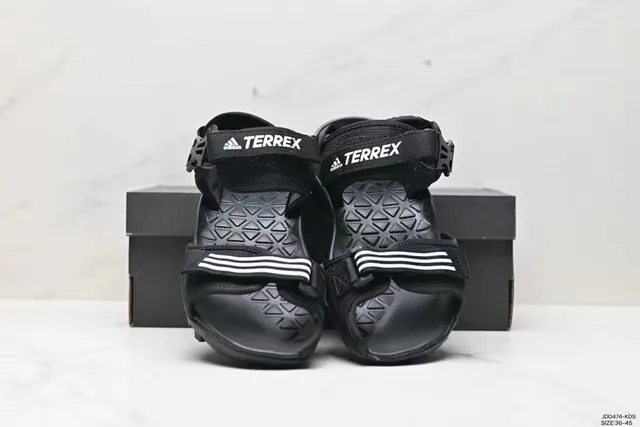 Adidas Terrex Black Multi-Strap Adjustable Casual Sandals 3