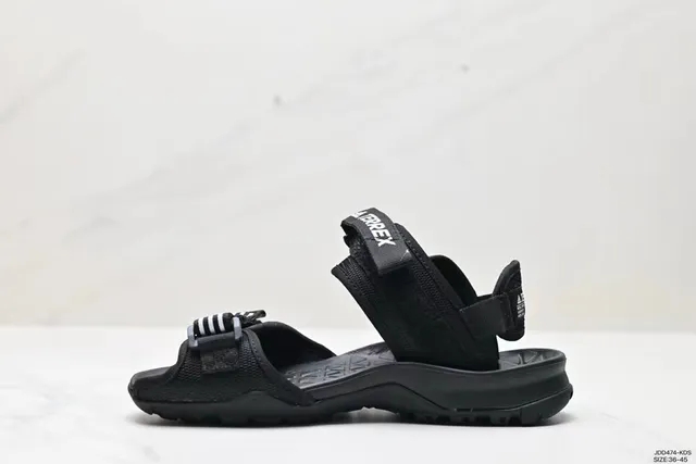 Adidas Terrex Black Multi-Strap Adjustable Casual Sandals 7