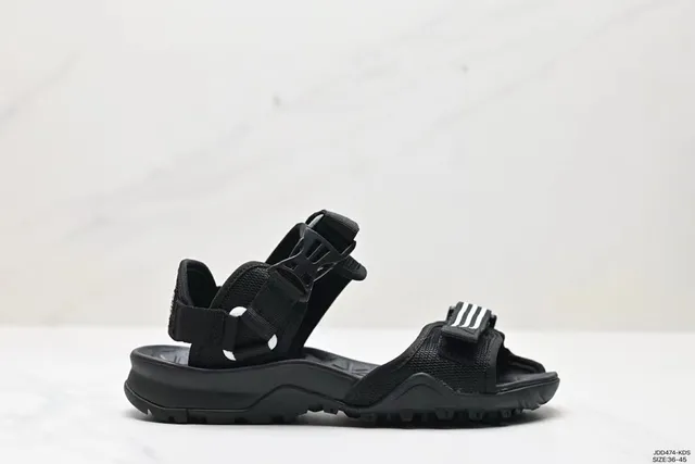 Adidas Terrex Black Multi-Strap Adjustable Casual Sandals 9