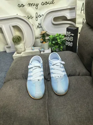 Adidas Tokyo Light Blue Laceless Training Sneakers 10