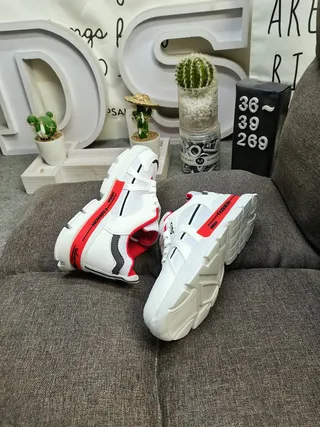 Adidas White and Pink Lifestyle Sneakers 15