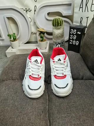 Adidas White and Pink Lifestyle Sneakers 19