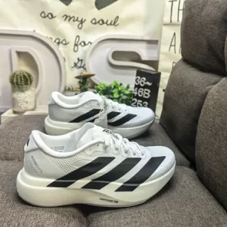 Adidas सफेद काला मेश ऊपरी तीन स्ट्राइप लाइफस्टाइल स्नीकर