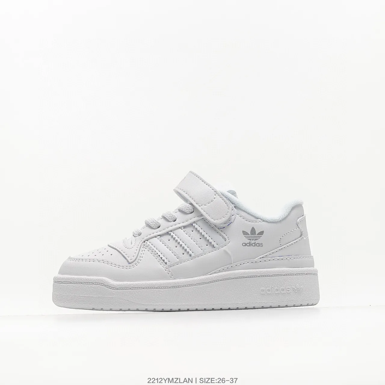 Adidas White Green Low-Top Laceless Strap Closure Lifestyle Sneakers 4