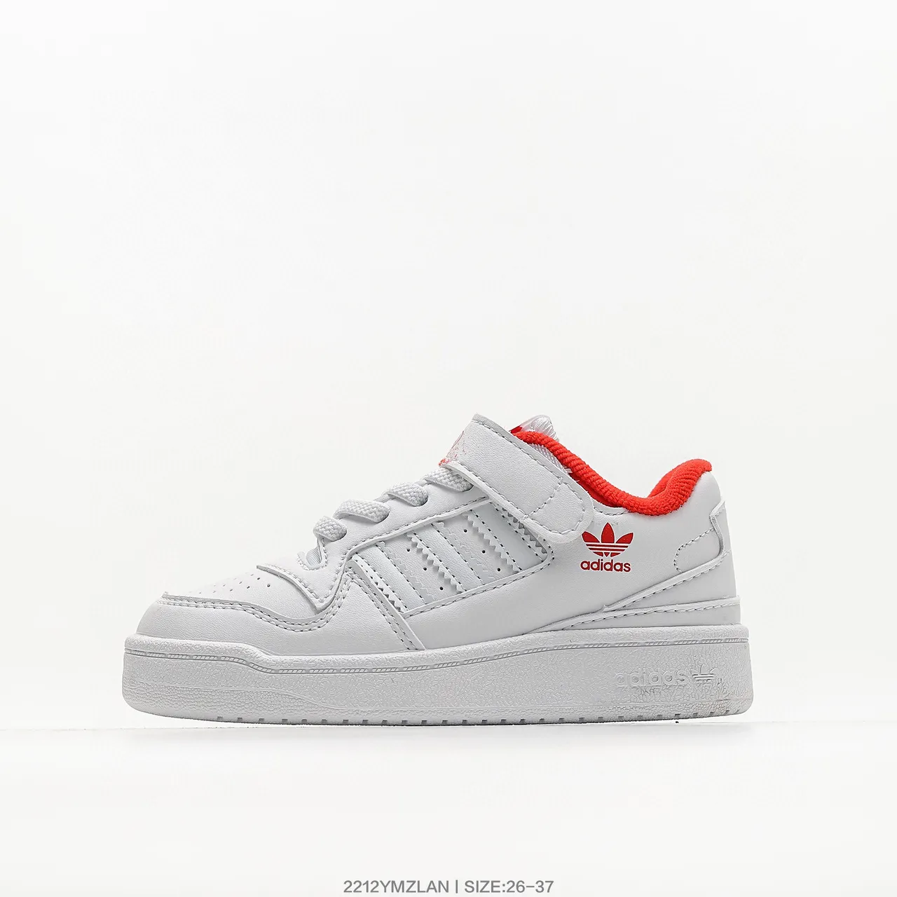 Adidas White Green Low-Top Laceless Strap Closure Lifestyle Sneakers 18