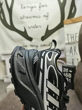 Adidas White Green Oversized Sole Mesh And Synthetic Overlay Construction Chunky Sneakers 23