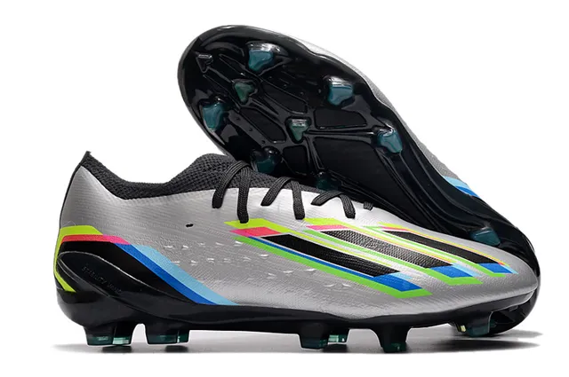 Adidas X Speedflow Multicolore Argenté Gris Chaussures de football pour terrain ferme 1