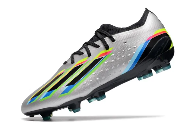 Adidas X Speedflow Multicolore Argenté Gris Chaussures de football pour terrain ferme 3