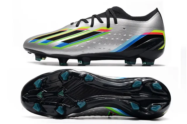 Adidas X Speedflow Multicolore Argenté Gris Chaussures de football pour terrain ferme 6