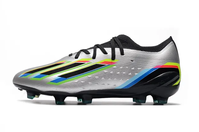 Adidas X Speedflow Multicolore Argenté Gris Chaussures de football pour terrain ferme 7