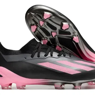 Adidas X Speedportal Black Pink Firm-Ground Soccer Shoes