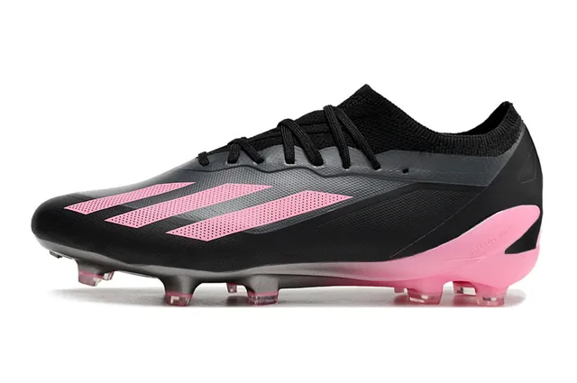 Adidas X Speedportal Black Pink Firm-Ground Soccer Shoes 7