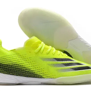 Adidas X Speedportal Indoor Neon Yellow Black White Indoor Soccer Shoes