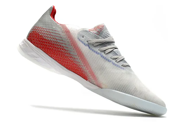 Adidas X Speedportal Indoor Amarelo neón Preto Branco Tênis de futebol indoor 9