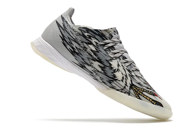 Adidas X Speedportal Indoor Amarelo neón Preto Branco Tênis de futebol indoor 16