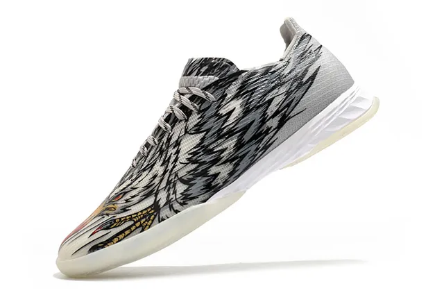 Adidas X Speedportal Indoor Amarelo neón Preto Branco Tênis de futebol indoor 17