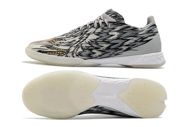 Adidas X Speedportal Indoor Amarelo neón Preto Branco Tênis de futebol indoor 21