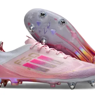 Adidas X Speedportal Iridescent Pink Gradient Firm-Ground Soccer Shoes