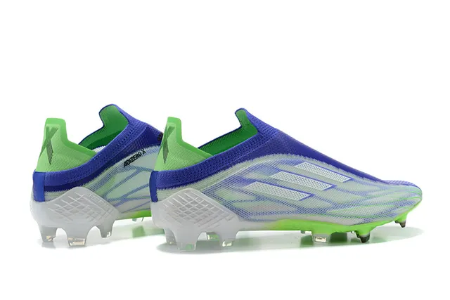 Adidas X Speedportal Neon Green Blue Firm-Ground Soccer Shoes 5