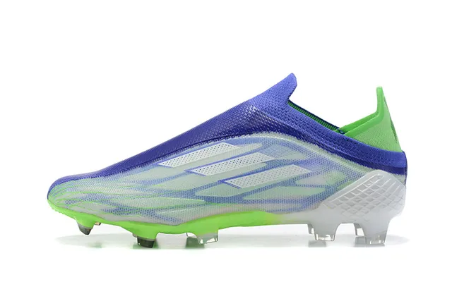 Adidas X Speedportal Neon Green Blue Firm-Ground Soccer Shoes 10