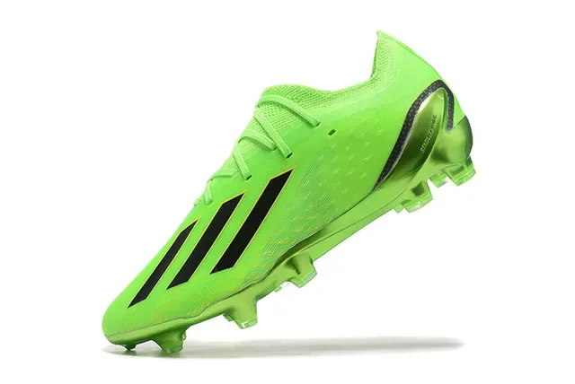Adidas X Speedportal Vert Néon Terrain ferme Chaussures de football 4