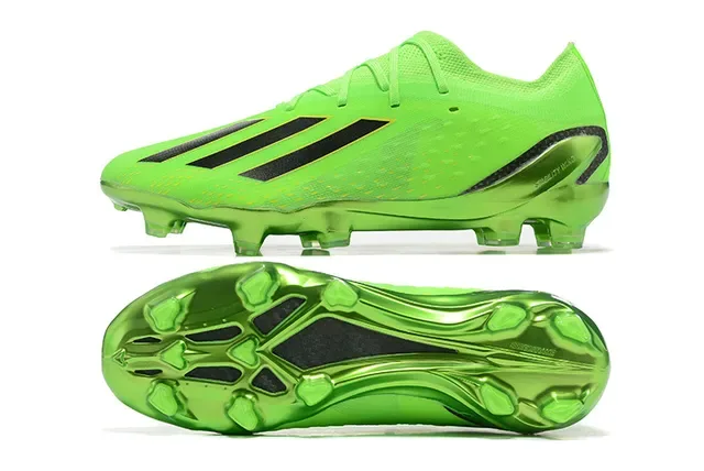 Adidas X Speedportal Vert Néon Terrain ferme Chaussures de football 9