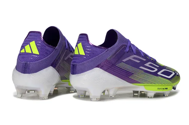Adidas X Speedportal Violet Néon Lime Chaussures de football à semelles fermes 5