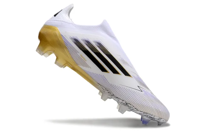 Adidas X Speedportal Branco Dourado Preto Botas de Futebol para Terra Firme 2