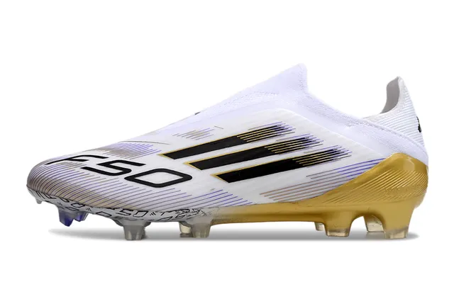 Adidas X Speedportal Branco Dourado Preto Botas de Futebol para Terra Firme 7