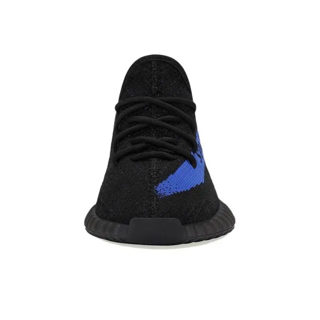 Adidas Yeezy Boost 350 Black Blue Stripe Lifestyle Sneakers 4