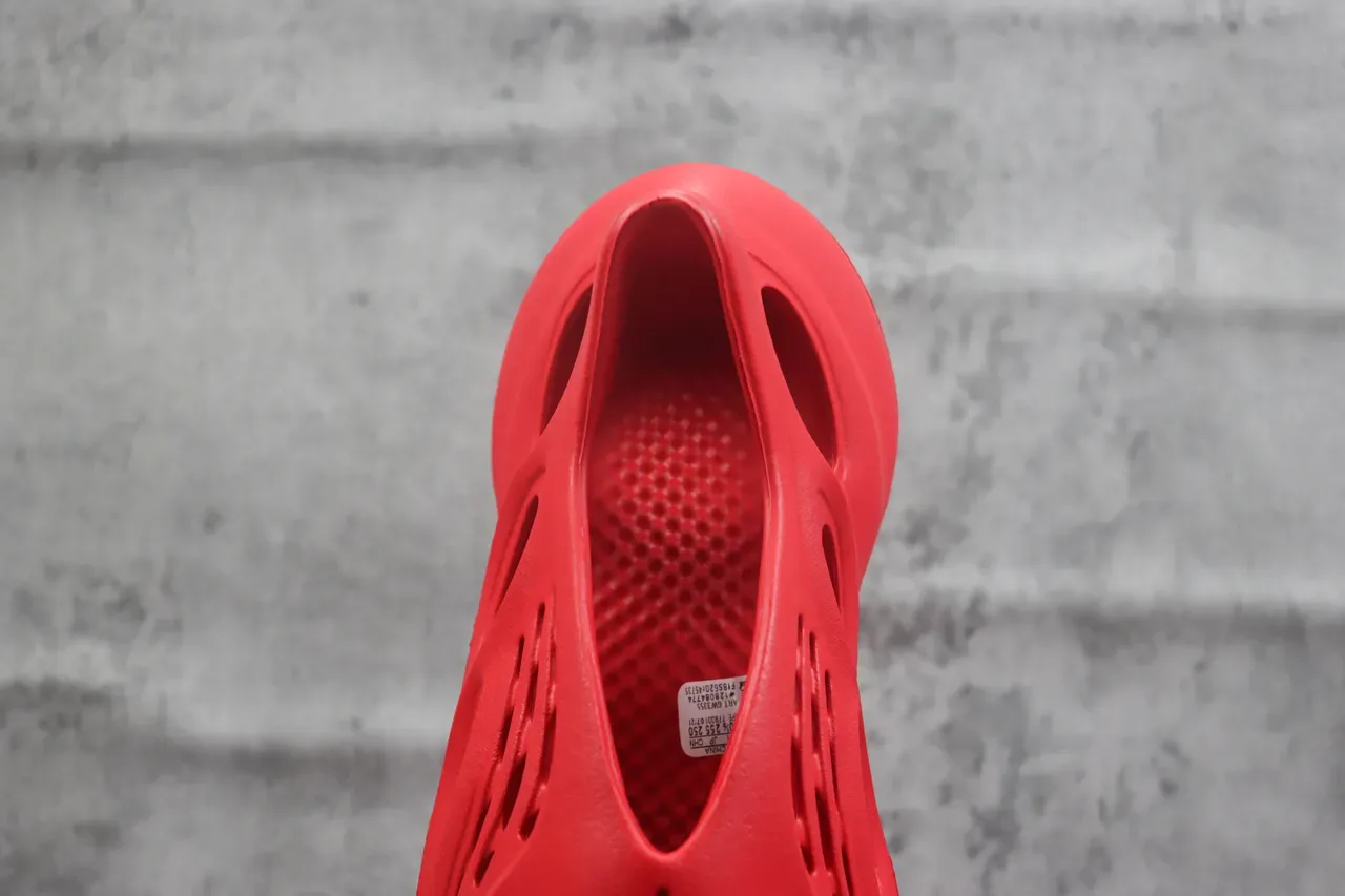Adidas Yeezy Foam Runner Red Lifestyle Sneaker 4