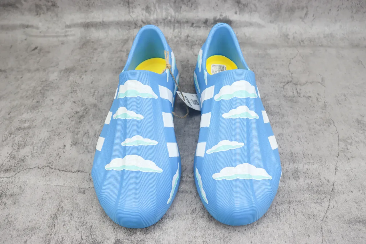 Adidas Yeezy Slide Cloud Print Light Blue Lifestyle Sneakers 2